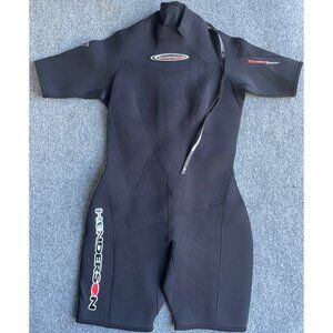 Henderson Womens Thermoprene Shorty Wetsuit 3mm Black Size 10